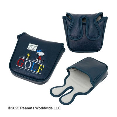 ライト（LITE） ピーナッツ スヌーピー ゴルフD型 パターカバー(マレット型) H-492 2025