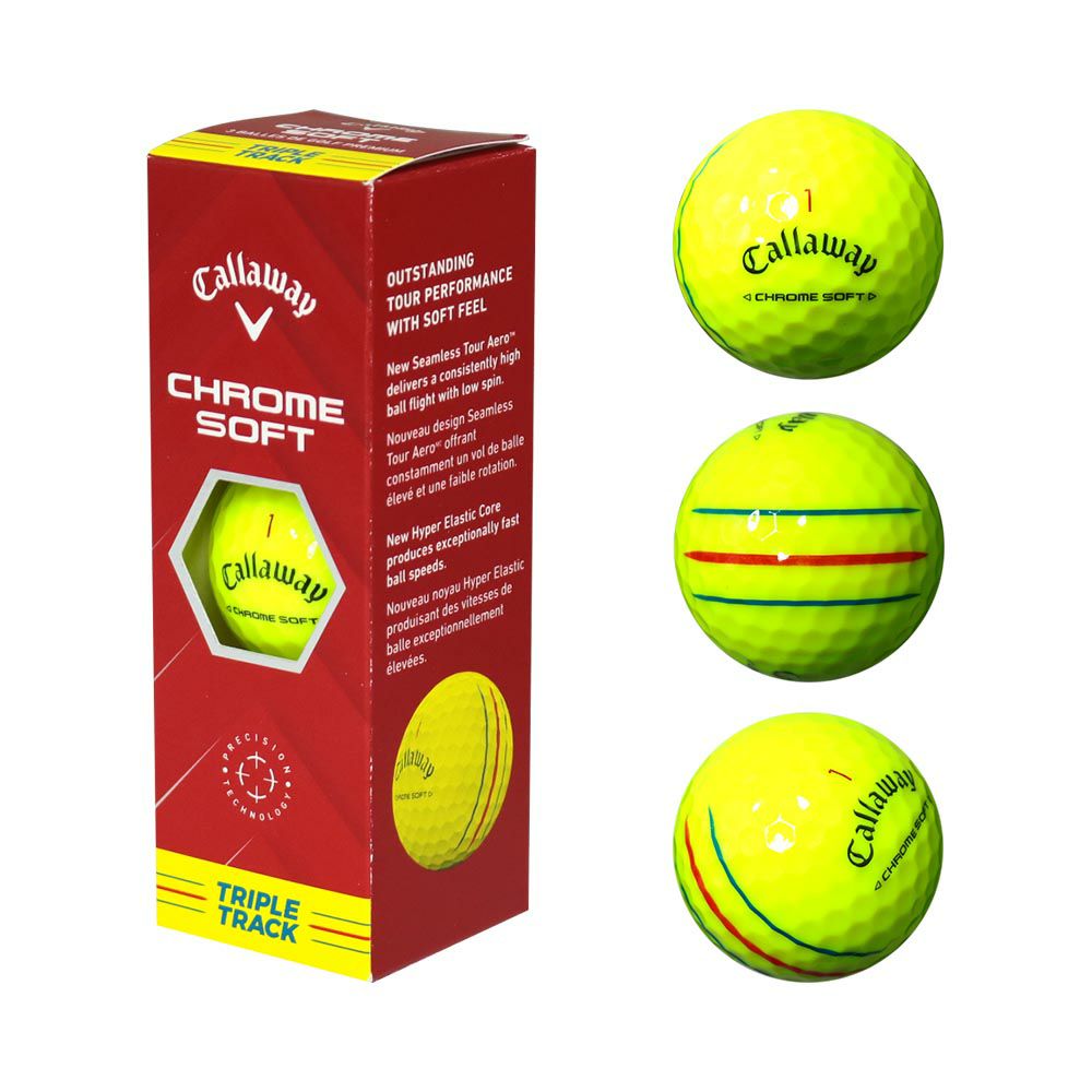 キャロウェイ Callaway CHROME SOFT トリプル・トラック ボール