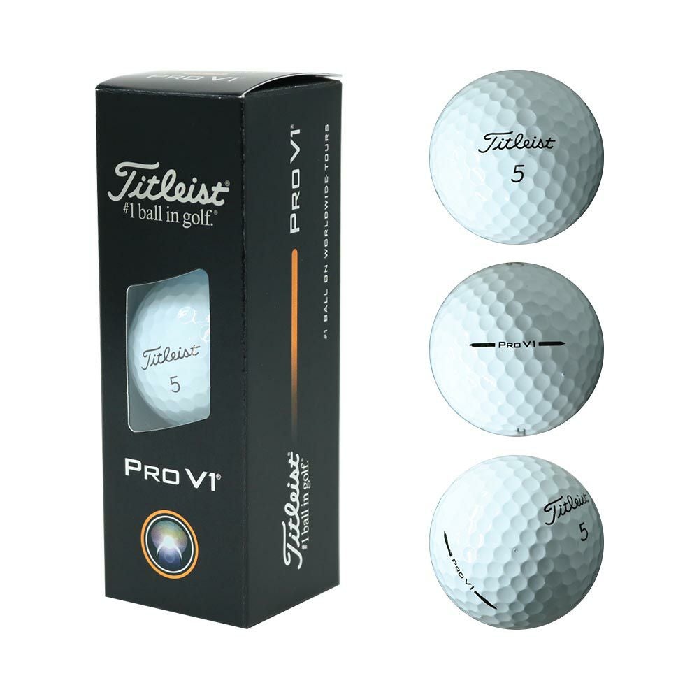 タイトリスト Titleist Pro V1x ボール (ハイナンバー) ホワイト 1