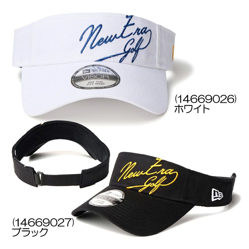 ニューエラ（New_Era） サンバイザー Stretch Cotton Washable ゴルフ