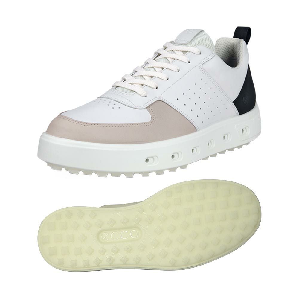 エコー ecco ゴルフシューズ メンズ LT1 スパイクレス 132264 （11007