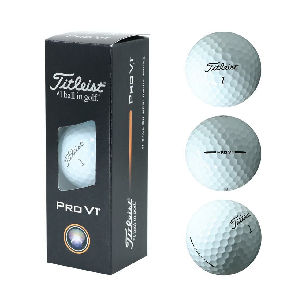 タイトリスト Titleist Pro V1x ボール (ハイナンバー) ホワイト 1