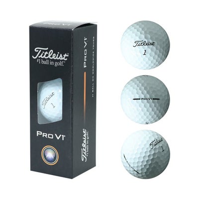 タイトリスト Titleist Pro V1 ボール (ハイナンバー) ホワイト 1 