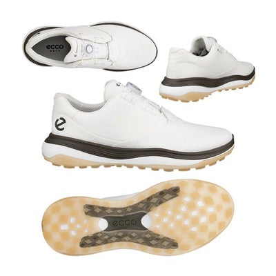 エコー（ecco） LT1 Boa メンズスパイクレスシューズ 132274 (51173)ホワイト 2025