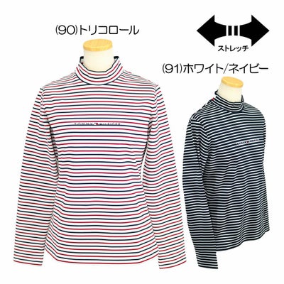 トミーヒルフィガー（Tommy_Hilfiger） ベア天 長袖モックネックシャツ THLA563 レディースウェア 25 秋冬モデル