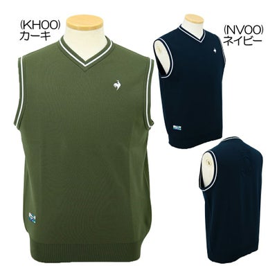 ルコック（le_coq_sportif） ニットベスト LG5FVE80M メンズウェア 25 秋冬モデル【最終処分価格】