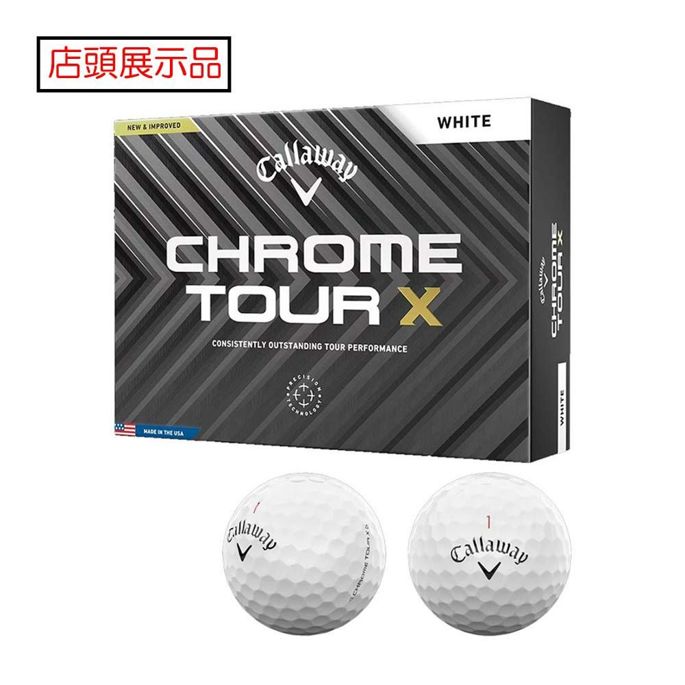 キャロウェイ Callaway CHROME TOUR X ボール ホワイト 1ダース 2024