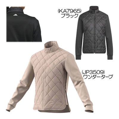 アディダス（Adidas） WARMキルトFZジャケット KTB56 レディースウェア 25 秋冬モデル【最終処分価格】