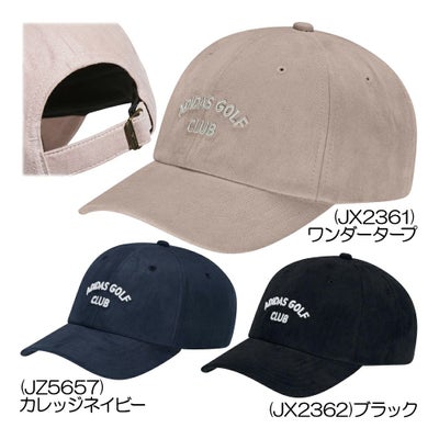 アディダス（Adidas） フェイクスエード 6パネル ハット JVU35 レディースキャップ 25 秋冬モデル