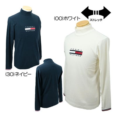 トミーヒルフィガー（Tommy_Hilfiger） トミーフラッグ 長袖ハイネックシャツ THMA579 メンズウェア 25 秋冬モデル【最終処分価格】