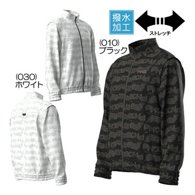 ピン（PING） 2WAYドットグラデーションスタンドブルゾン 621-5220801 メンズウェア 25 秋冬モデル【最終処分価格】