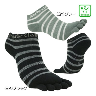 マリクレール（marie_claire） 5本指ソックス 735-933 レディースソックス 25 秋冬モデル