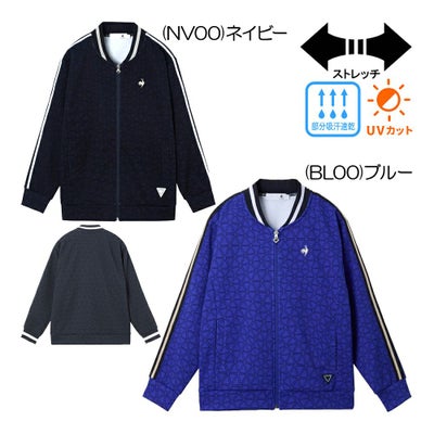 ルコック（le_coq_sportif） 総柄フルジップジャージ LG5FJG00L レディースウェア 25 秋冬モデル【最終処分価格】