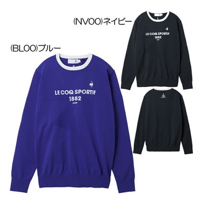 ルコック（le_coq_sportif） クルーネックセーター LG5FST00L レディースウェア 25 秋冬モデル【最終処分価格】
