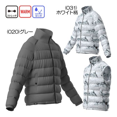ピン（PING） 全方向ストレッチ接結ボーダー2WAY中綿ブルゾン 621-5220003  メンズウェア 25 秋冬モデル【最終処分価格】