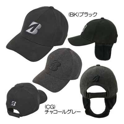 ブリヂストン（BRIDGESTONE_GOLF） 耳当て付きキャップ CPW25H メンズキャップ 25 秋冬モデル
