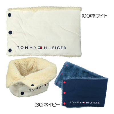 トミーヒルフィガー（Tommy_Hilfiger） ネックウォーマー ボタンホック THMB5F10 メンズ防寒 25 秋冬モデル
