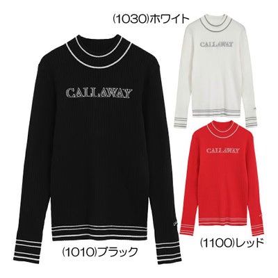 キャロウェイ（Callaway） ハイネック長袖リブニット C25218203 レディースウェア 25 秋冬モデル