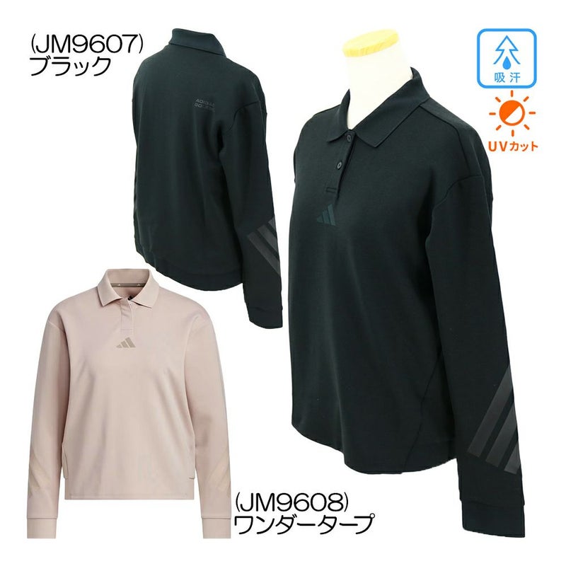 ポロシャツ 長袖 JWJ89 レディースウェア 25 秋冬モデル【最終処分価格】