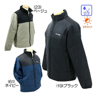 ケイパ（Kaepa） 裏アルミ中綿ブルゾン KP703306 メンズウェア 25 秋冬モデル