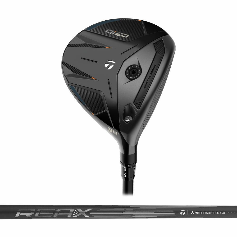 テーラメイドQI4Ｄ5番ウッドシャフト55Ｓmax日本仕様 テーラーメイド TaylorMade Qi4D フェアウェイウッド REAX 55 シャフト