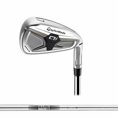 テーラーメイド TaylorMade Qi MAX アイアン(6本セット) N.S.PRO 910GH 