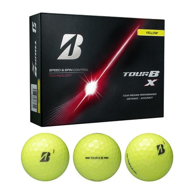 ブリヂストン BRIDGESTONE GOLF TOUR B X ボール イエロー 1ダース 