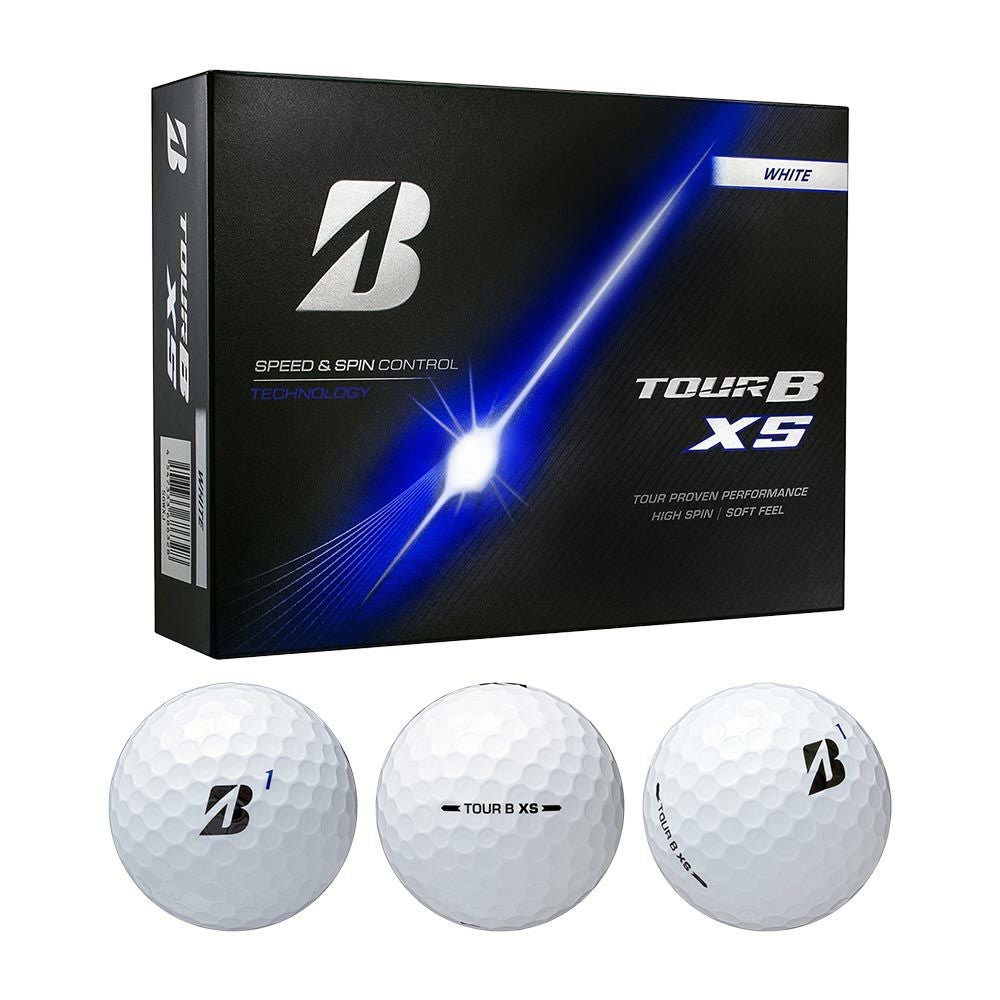 ブリヂストン BRIDGESTONE GOLF TOUR B XS ボール パールホワイト 1