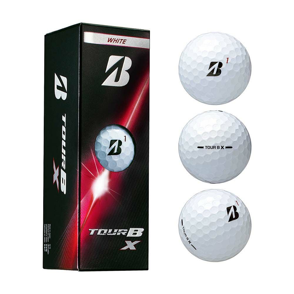 ブリヂストン BRIDGESTONE GOLF TOUR B X ボール ホワイト 1スリーブ(3