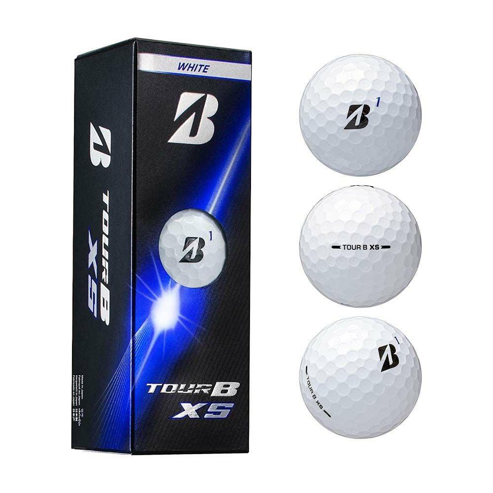 ブリヂストン ゴルフボール TOUR B XS ホワイト 全33個 ブリヂストン BRIDGESTONE GOLF TOUR B XS ボール ホワイト 1スリーブ