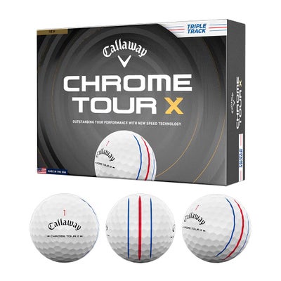 キャロウェイ（Callaway） CHROME TOUR X トリプル・トラック ボール ホワイト 1ダース 2026