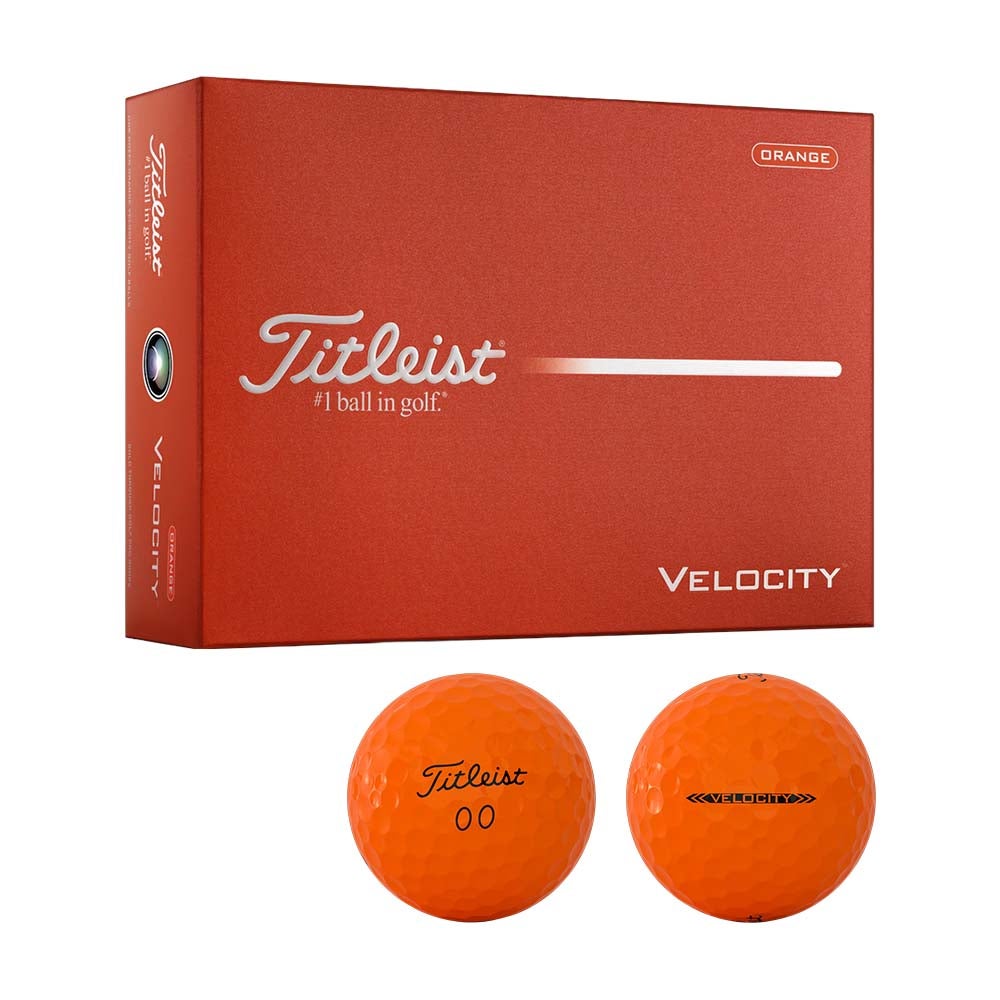 タイトリスト Titleist VELOCITY ボール オレンジ 1ダース 2026