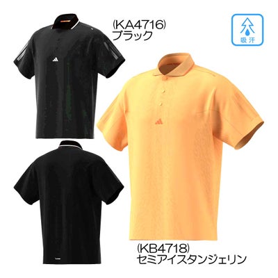 アディダス（Adidas） アルティメット365 ツアー クライマクール ジャカード 半袖 ポロシャツ GE890 メンズウェア 26春夏モデル