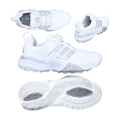 アディダス（Adidas） アディパワー 26 Boa レディース スパイクレスシューズ JP8385 ホワイト/シルバー 2026