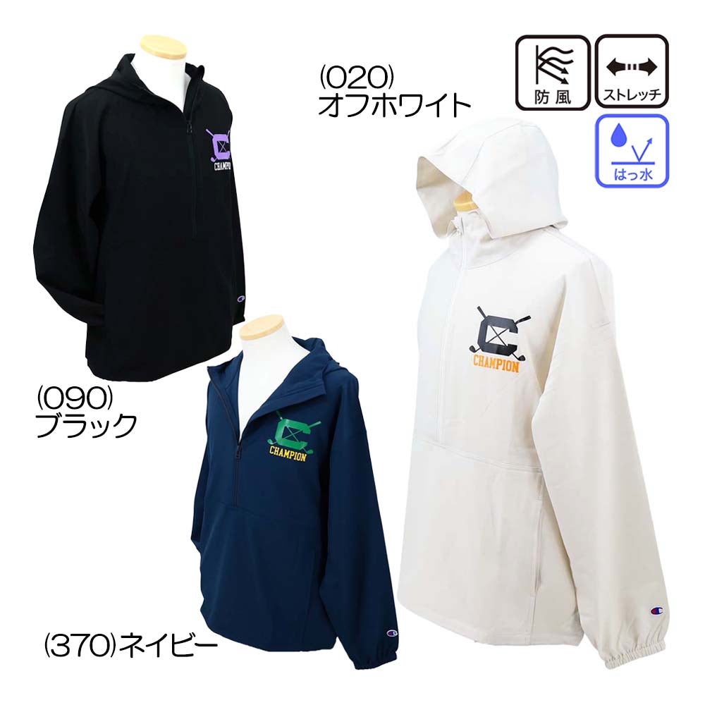 チャンピオン Champion ハーフジップジャケット C3-DG601 メンズウェア