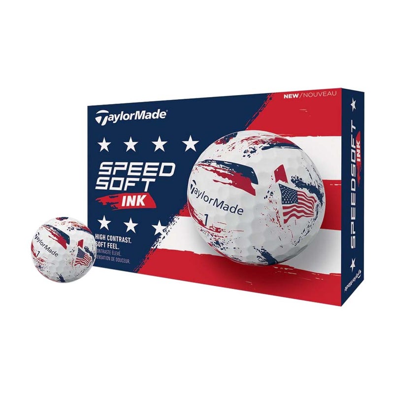 SPEEDSOFT INK ボール USA ホワイト 1ダース M1036901 2026
