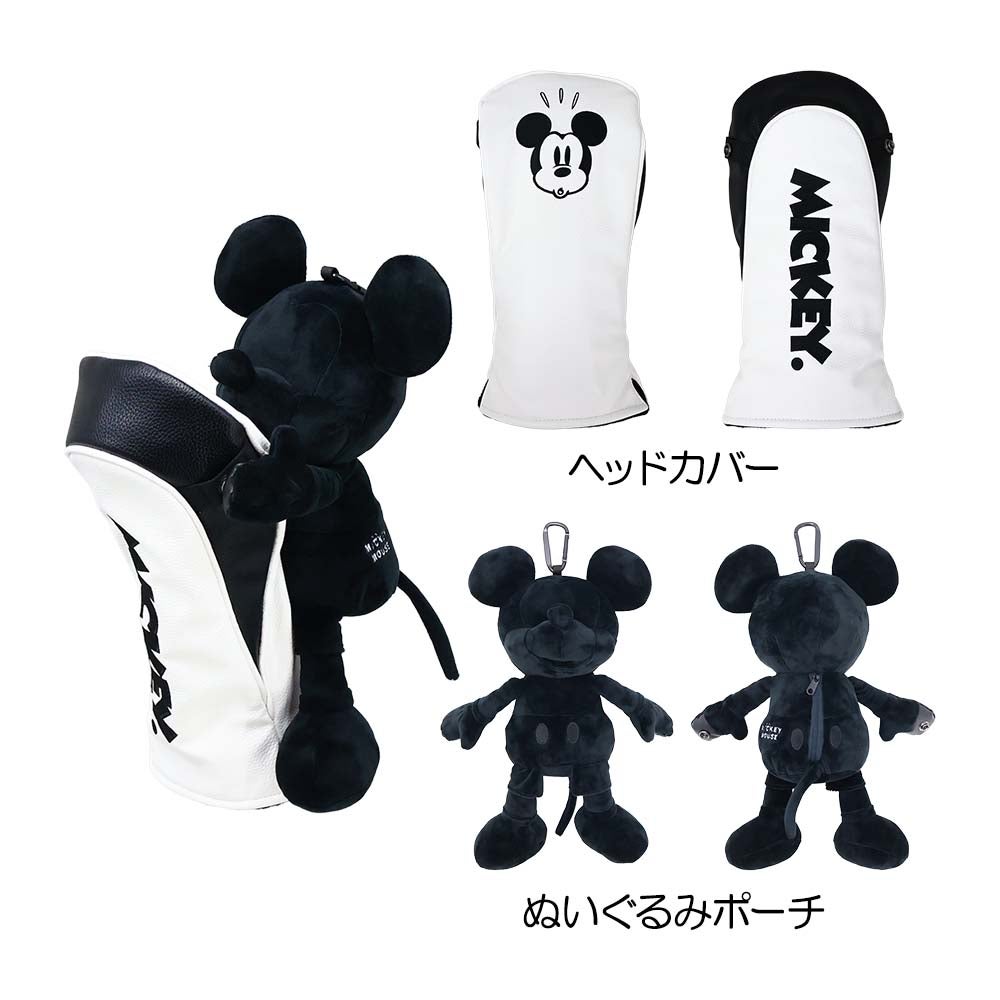 その他ブランド ディズニー オールドミッキー ヘッドカバー＆ポーチ