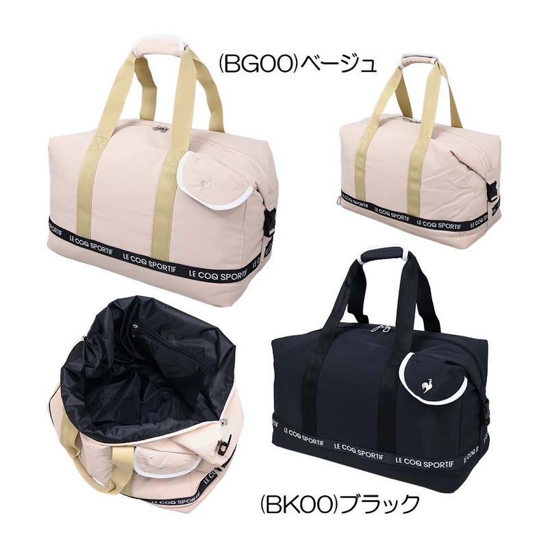 フラップポケットデザイン レディース ボストンバッグ 背面シューズポケット付き LG5FBB01L 2025