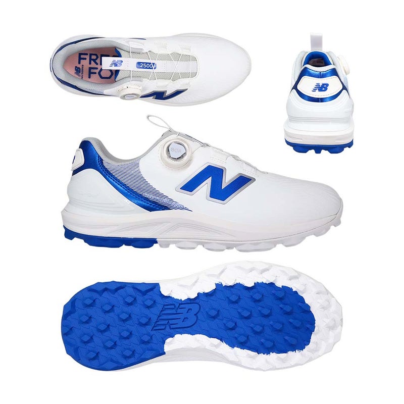 Fresh Foam X 2500 v5 SL Boa メンズ スパイクレスシューズ UG2500BD ホワイト/ブルー 2026