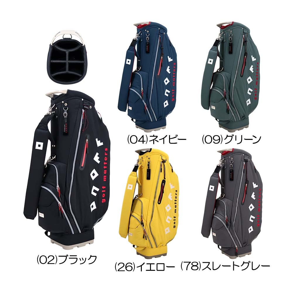 オノフ ONOFF メンズ キャディバッグ OB3626 2026 | ゴルフショップ