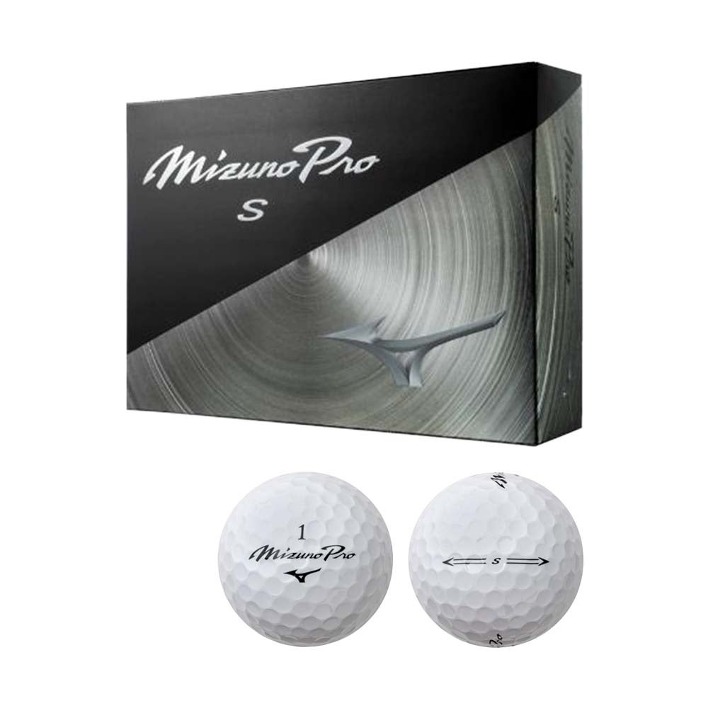 ミズノ Mizuno ミズノプロ S ボール ホワイト 1ダース 2025 | ゴルフ