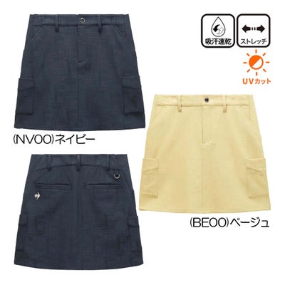 ルコック（le_coq_sportif） タイル柄スカート LG6SSK02L レディーススカート 26春夏モデル