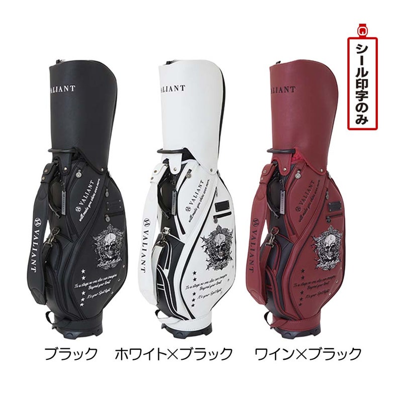 VALIANT(バリアント) スカルコレクション メンズキャディバッグ VAS-010 2025  『限定品』