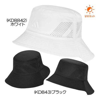 アディダス（Adidas） メタルロゴ バケットハット RO040 メンズハット 26春夏モデル
