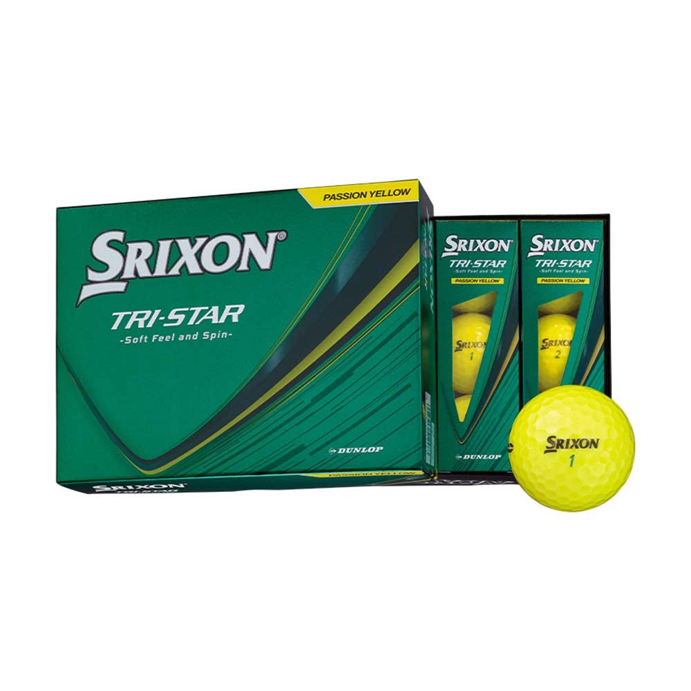 スリクソン SRIXON AD SPEED ボール パッションイエロー 1ダース 2026