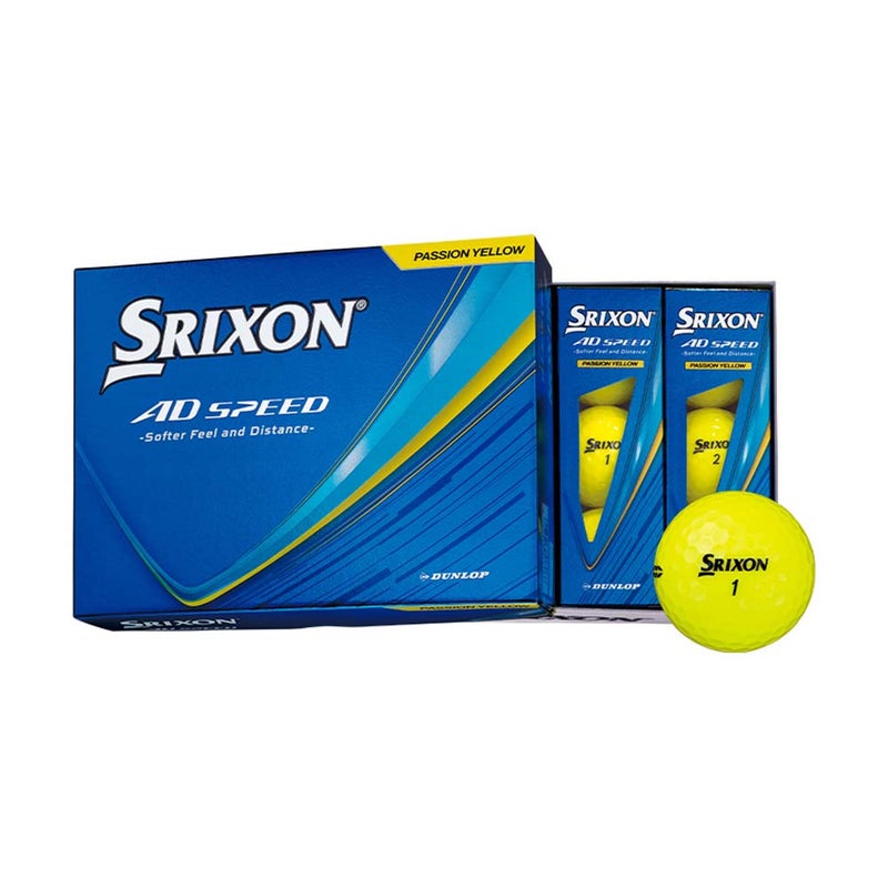 AD SPEED ボール パッションイエロー 1ダース 2026