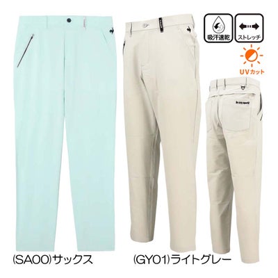 le coq sportif Sportif Mini Triangle Pattern Sunscreen Tapered Pants LG6SLP53M Men's Pants 26 Spring/Summer Model