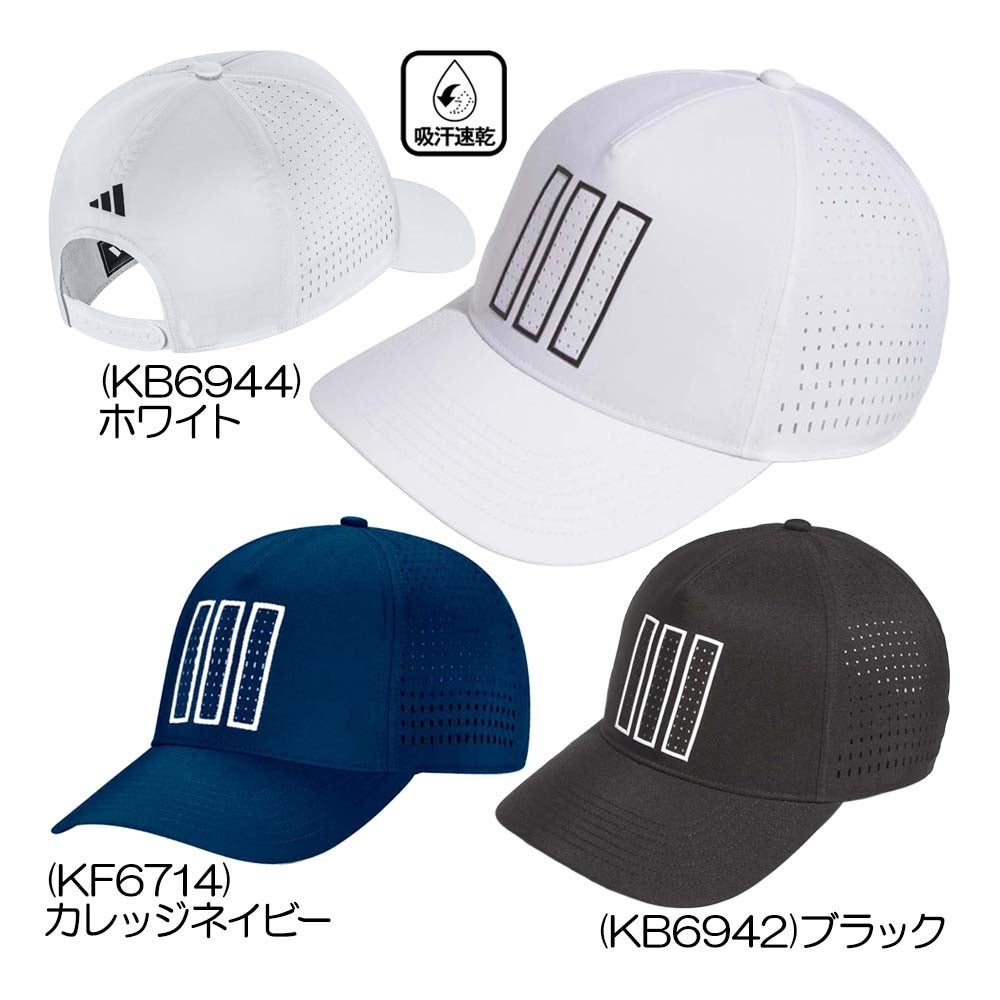 アディダス Adidas スリーストライプス テックキャップ CN196 26春夏