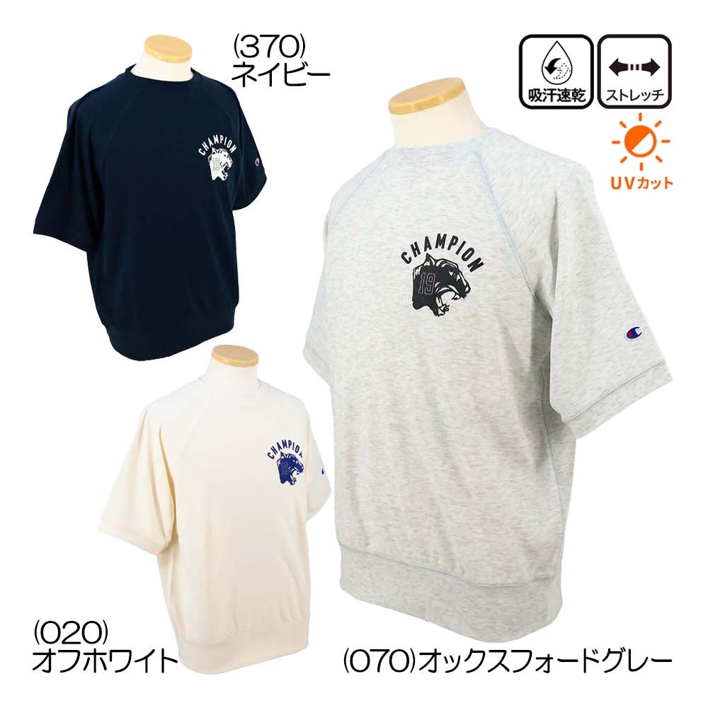 チャンピオン Champion ショートスリーブモックネックシャツ C3-DG303