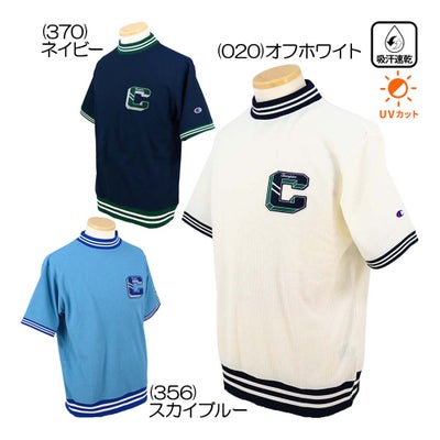 チャンピオン（Champion） ショートスリーブモックネックシャツ C3-DG303 メンズウェア 26春夏モデル